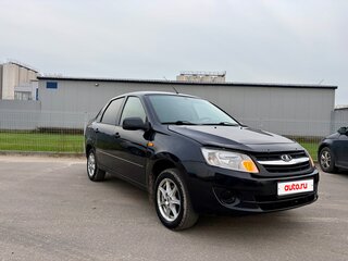 2013 Lada (ВАЗ) Granta I, чёрный, 215000 рублей, вид 3