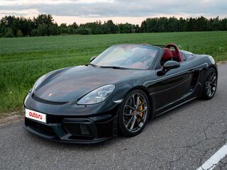 2019 Porsche 718 Spyder I (982), чёрный, 12500000 рублей, вид 1