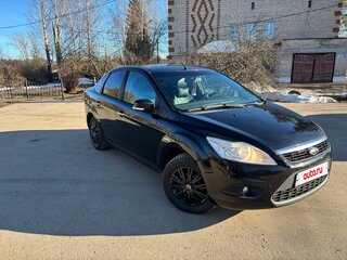 2011 Ford Focus II Рестайлинг, чёрный, 659999 рублей, вид 2