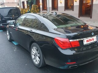 2009 BMW 7 серии 750i V (F01/F02/F04), чёрный, 1100000 рублей, вид 5
