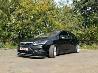 2008 Ford Focus II Рестайлинг, чёрный, 499000 рублей, вид 4