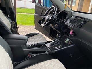 2013 Kia Sportage III, чёрный, 1436000 рублей, вид 5