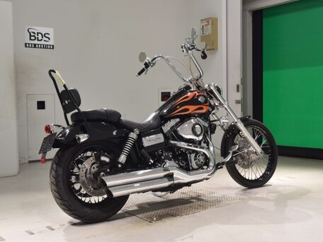 2013 Harley-Davidson Dyna Wide Glide, чёрный, 720200 рублей, вид 4