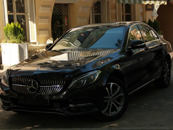 2014 Mercedes-Benz C-Класс 180 IV (W205), чёрный