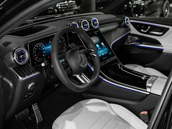 2026 Mercedes-Benz GLC Coupe 300 II (C254), чёрный - вид 10