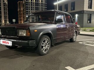 2007 Lada (ВАЗ) 2107, пурпурный, 120000 рублей, вид 5
