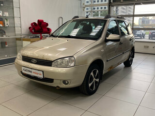 2013 Lada (ВАЗ) Kalina I, бежевый, 240000 рублей, вид 1
