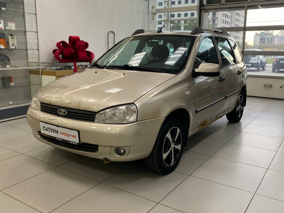 2013 Lada (ВАЗ) Kalina I, бежевый, 240000 рублей