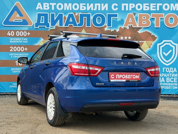 2020 Lada (ВАЗ) Vesta SW I, синий - вид 6