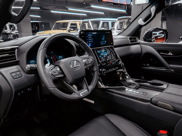 2026 Lexus LX 500d IV, чёрный, 18500000 рублей - вид 14