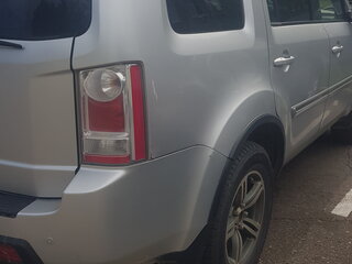2008 Honda Pilot II, серебристый, 685700 рублей, вид 3