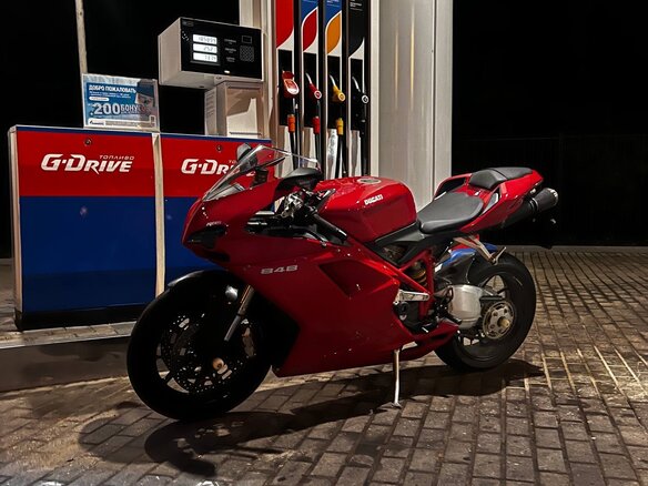 2008 Ducati 848, красный, 650000 рублей - вид 3