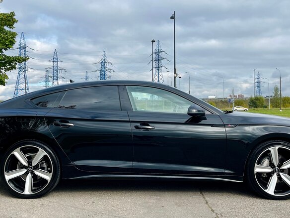2020 Audi A5 40 TDI II (F5) Рестайлинг, чёрный - вид 11