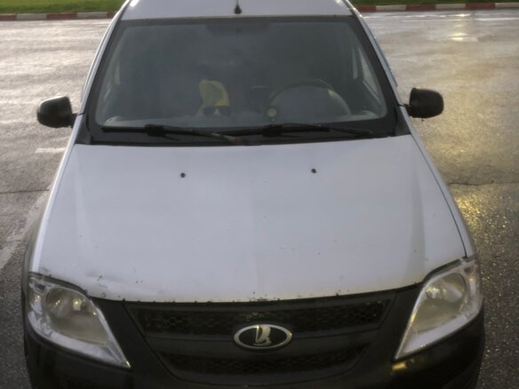 2014 Lada (ВАЗ) Largus I, серый, 400000 рублей - вид 3
