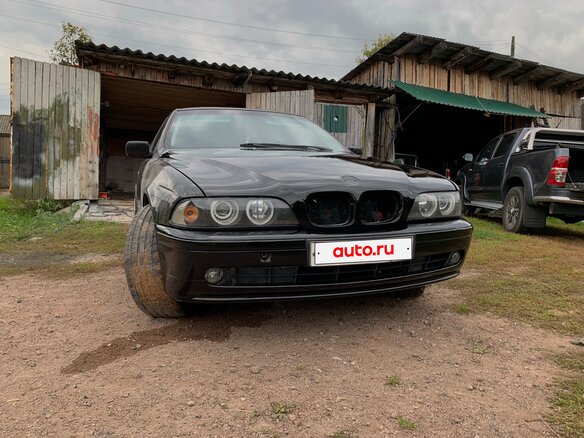 1998 BMW 5 серии 523i IV (E39), чёрный - вид 2