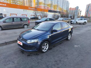 2012 Volkswagen Polo V, синий, 495000 рублей, вид 2