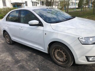 2017 Skoda Rapid I, белый, 1300000 рублей, вид 3