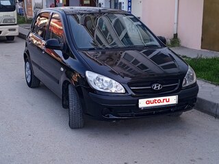 2007 Hyundai Getz I Рестайлинг, чёрный, 570000 рублей, вид 2