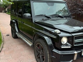 2016 Mercedes-Benz G-Класс AMG 63 AMG I (W463) Рестайлинг 3, чёрный, 5800000 рублей, вид 4