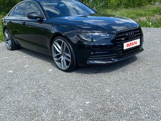 2013 Audi A6 IV (C7), чёрный, 1850000 рублей, вид 4