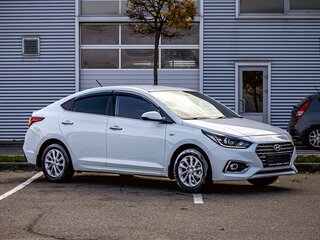 2020 Hyundai Solaris II, белый, 1155000 рублей, вид 3