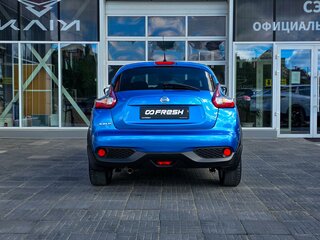2018 Nissan Juke I Рестайлинг, синий, 1554000 рублей, вид 4