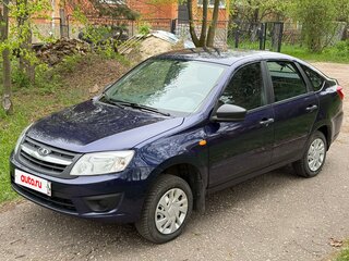 2016 Lada (ВАЗ) Granta I, синий, 465000 рублей, вид 2