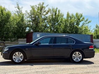 2007 BMW 7 серии 750i IV (E65/E66) Рестайлинг, синий, 850000 рублей, вид 5