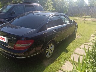 2007 Mercedes-Benz C-Класс 220 III (W204), чёрный, 800000 рублей, вид 2