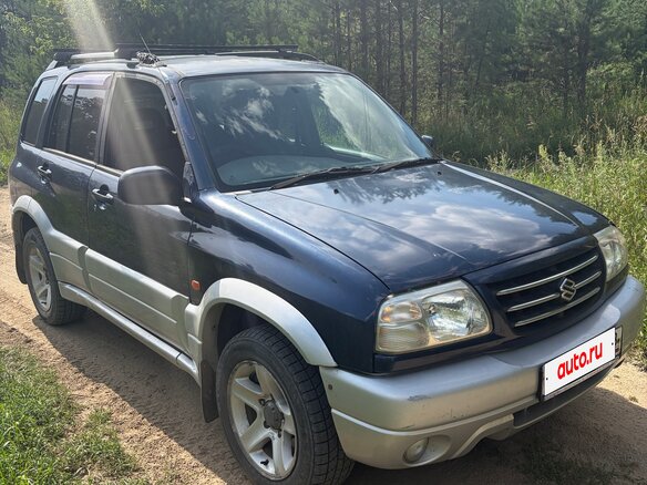 2001 Suzuki Escudo II, синий, 585000 рублей - вид 2