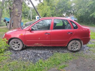 2006 Lada (ВАЗ) Kalina I, красный, 130000 рублей, вид 3