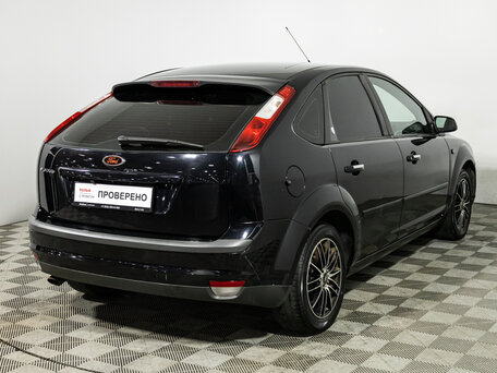 2007 Ford Focus II, чёрный, 399585 рублей, вид 5