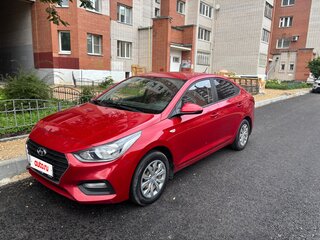 2020 Hyundai Solaris II, красный, 1225000 рублей, вид 3