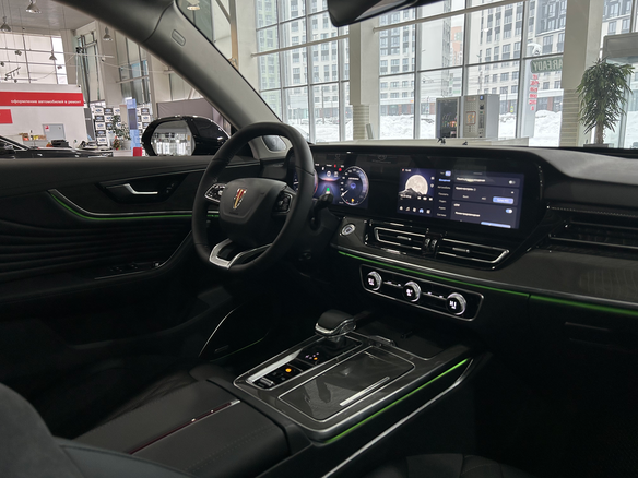 2024 Hongqi HS5 I Рестайлинг, чёрный - вид 22