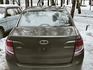 2018 Lada (ВАЗ) Granta I, серебристый, 600000 рублей, вид 3