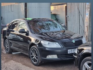 2011 Skoda Octavia II (A5) Рестайлинг, чёрный, 525000 рублей, вид 2