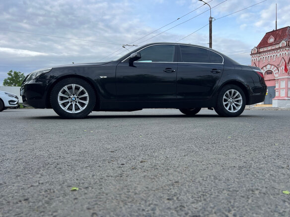 2006 BMW 5 серии 525i V (E60/E61), чёрный, 890000 рублей - вид 13