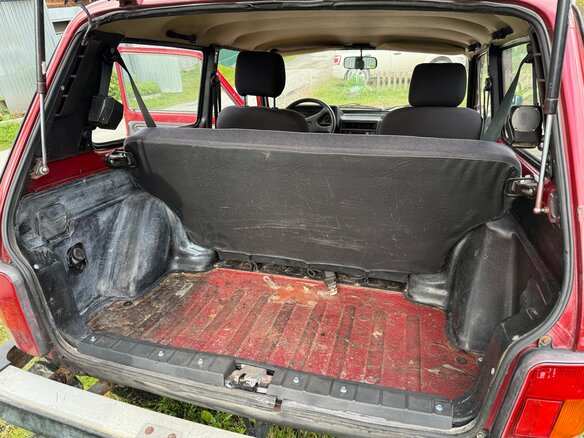 1997 Lada (ВАЗ) 2121 (4x4) I Рестайлинг, красный, 260000 рублей - вид 6