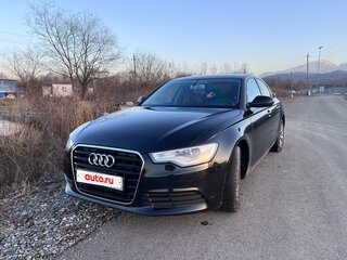 2012 Audi A6 IV (C7), чёрный, 1200000 рублей, вид 4