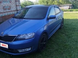2016 Skoda Rapid I, синий, 1230000 рублей, вид 1
