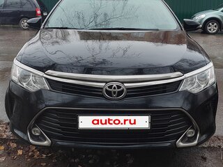 2017 Toyota Camry VII (XV50) Рестайлинг, чёрный, 1750000 рублей, вид 4