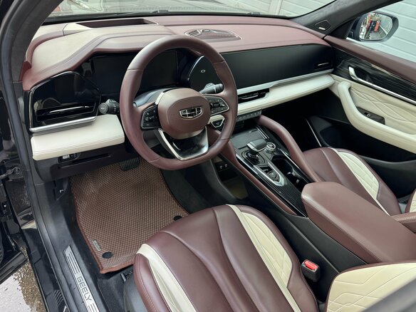 2024 Geely Monjaro I, чёрный - вид 9