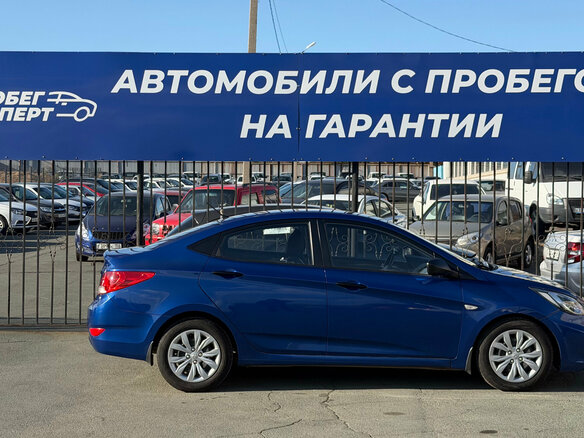 2011 Hyundai Solaris I, синий, 790000 рублей - вид 7
