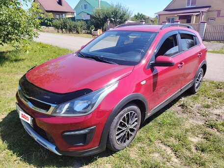2019 Kia Rio X-Line IV, красный, вид 1