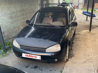 2010 Lada (ВАЗ) Kalina I, чёрный, 280000 рублей, вид 1