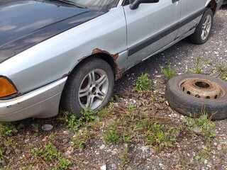 1988 Audi 80 IV (B3), серый, 65000 рублей, вид 4