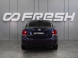 2012 Volkswagen Polo V, синий, 849000 рублей, вид 4