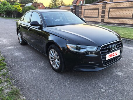2011 Audi A6 IV (C7), чёрный, 1390000 рублей, вид 1