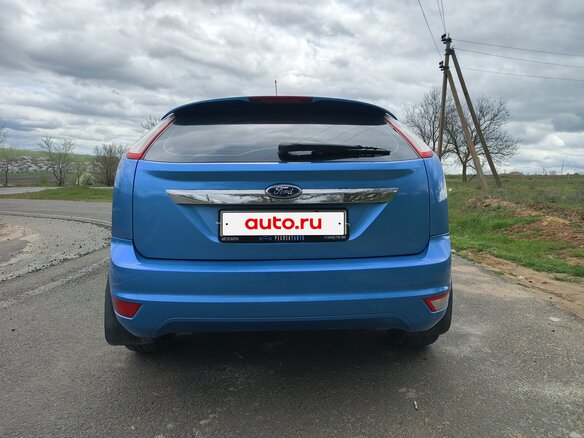 2008 Ford Focus II Рестайлинг, синий, 500000 рублей - вид 4