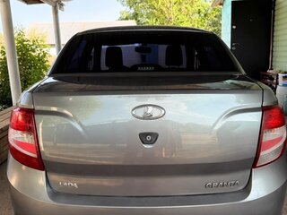 2012 Lada (ВАЗ) Granta I, серебристый, 410000 рублей, вид 4